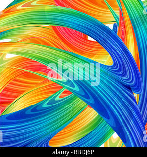 Mehrfarbige abstrakt Hintergrund Stockfoto