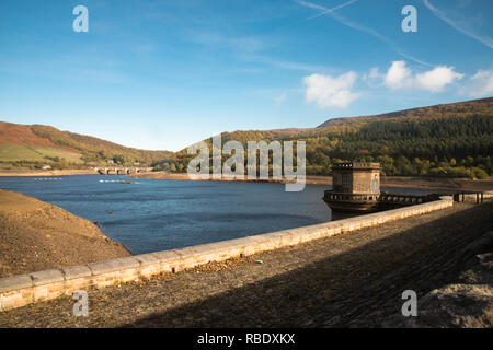 Dürre Ladybower Derbyshire England Ray Boswell Stockfoto