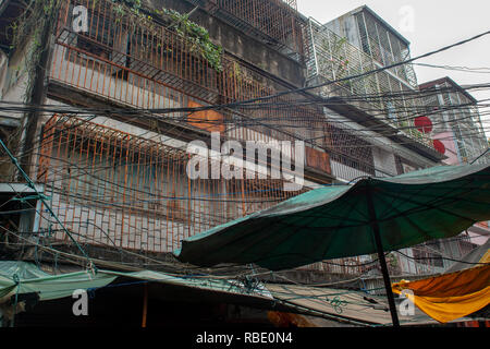 Netze und Leitungen Stockfoto