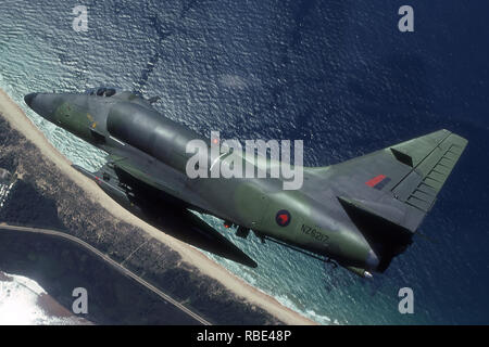 DOUGLAS A-4K SKYHAWK von 2 Sqn ROYAL NEW ZEALAND AIR FORCE Stockfoto