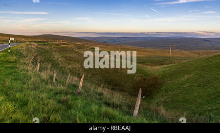 Cumbria Landschaft in der Nähe von hartside Oben, von der A686 zwischen Alston und Melmerby, Cumbria, England, UK gesehen Stockfoto