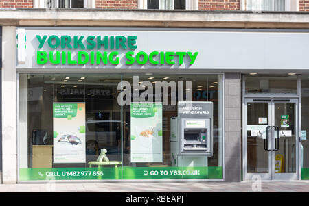 Yorkshire Building Society, Paragon Street, Kingston upon Hull, East Riding von Yorkshire, England, Vereinigtes Königreich Stockfoto