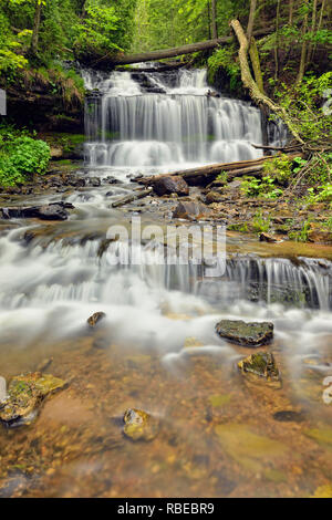 Wagner, Wagner fällt, malerischen Ort, Alger County, Michigan, USA Stockfoto