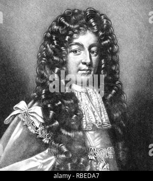 CHARLES SEYMOUR, 6. Herzog von Somerset (1662-1748) Britischer peer berühmt für seine Eitelkeit Stockfoto