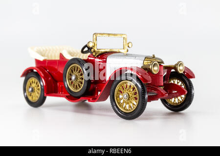 Matchbox Modelle von Gestern Y-2 Vauxhall Prince Henry 1914 Stockfoto