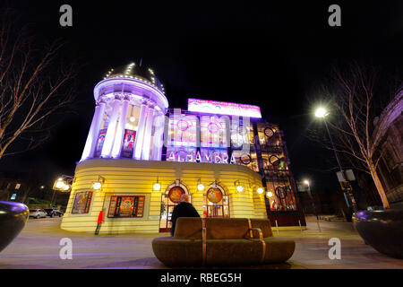 Die Alhambra Theater in Bradford, West Yorkshire Stockfoto