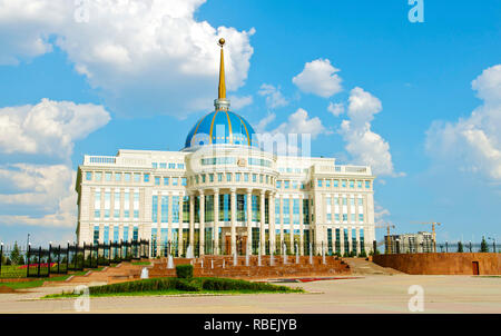 Präsidentenpalast "Ak-Orda', Astana, Kasachstan Stockfoto