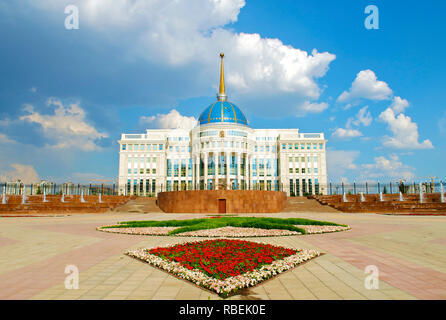 Präsidentenpalast "Ak-Orda', Astana, Kasachstan Stockfoto