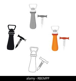Alkohol, Kunst, Hintergrund, Bier, Flasche, Flaschenöffner, Can, cap, Cartoon, Nahaufnahme, Korkenzieher, Design, Zeichnen, Zeichnung, gezeichnet, Trinken, Ausrüstung, Hand, Icon, Illustration, isoliert, Küche, Logo, Metall, Objekt, Alte, offen, Öffner, Pub, retro, Kritzeln, Silhouette, einfache, Skizze, Stahl, Symbol, Geschirr, Werkzeug, Vector, Web, weiß, Holz-, Vektor, Vektoren Stock Vektor