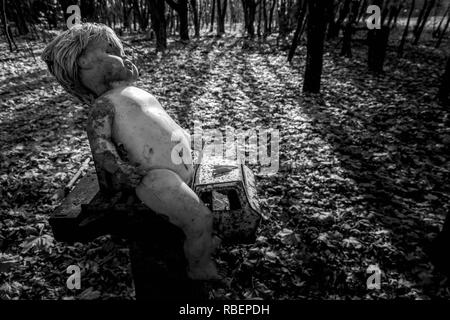Bilder aus Tschernobyl, Ukraine Stockfoto