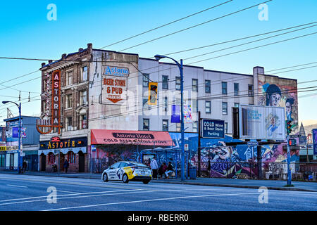 Astoria Hotel, DTES, Hastings Street, Vancouver, British Columbia, Kanada, Stockfoto