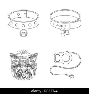 Halsband, Leine, Hund, Welpe, tag, glücklich, Katze, süß, Blei, pup, Schnalle, Zubehör, Kopf, Kette, Riemen, Familie, Dick, Spike, pelzigen, Pet, Zubehör, Tier, Shop, Zubehör, Pflege, Schmuck, Leder, Set, Vector, Icon, Illustration, isoliert, Sammlung, Design, Element, Grafik, Zeichen, Rahmen, Linie, Vektor, Vektoren, Stock Vektor