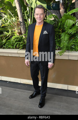 Beverly Hills, CA, USA. Januar 2019. 30. Oktober 2018 - Beverly Hills, Kalifornien - Bryan Cranston. "The Upside" Fotoanruf im Four Seasons in Beverly Hills. Foto: Birdie Thompson/Admedia Stockfoto