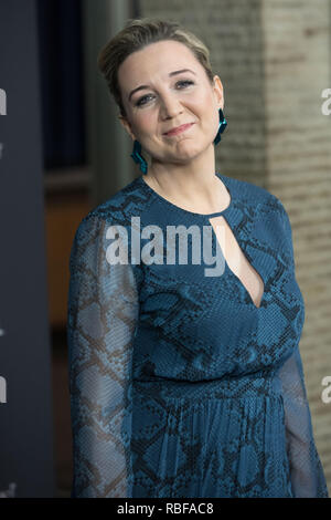 Berlin, Deutschland. 09 Jan, 2019. Direktor Josie Rourke am Fotoshooting der Film 'Maria Stuart, Königin von Schottland". Credit: Jšrg Carstensen/dpa/Alamy leben Nachrichten Stockfoto