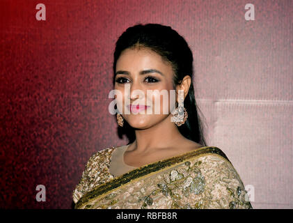 Mumbai, Indien. 9 Jan, 2019. Schauspielerin Mishti Chakraborty während der Musik Auftaktveranstaltung der Film "anikarnika" in Mumbai gesehen. Credit: Azhar Khan/SOPA Images/ZUMA Draht/Alamy leben Nachrichten Stockfoto