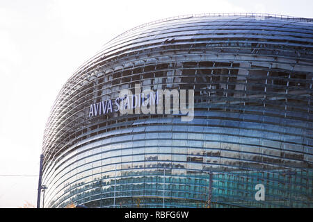 Dublin, Irland. 03 Dez, 2018. Das Dach des Aviva Stadium. Credit: Christian Charisius/dpa/Alamy leben Nachrichten Stockfoto