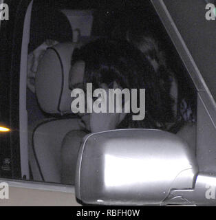Orig Pix genommen - MIAMI BEACH, FL - 29. Dezember 2006 Leute: Lindsay Lohan Stockfoto