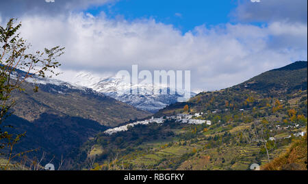 Alpujarras Capileira Dorf in Granada in der Nähe von Sierra Nevada Spanien Stockfoto