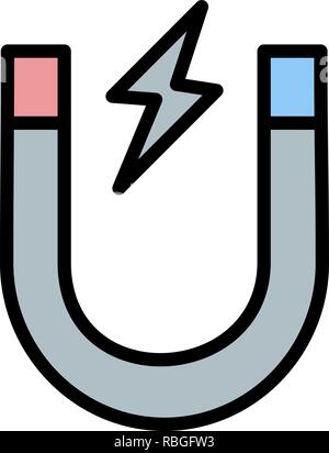Vektor Magnet Symbol Stock Vektor