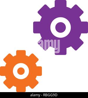 Vektor Symbol Einstellungen Stock Vektor