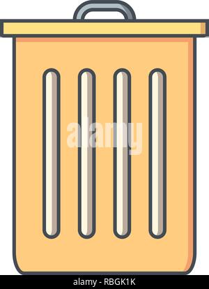 Vektor Warenkorb Symbol Stock Vektor