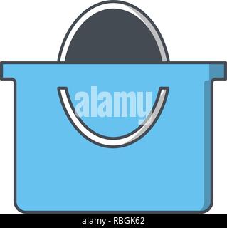 Vektor Warenkorb Symbol Stock Vektor