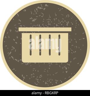 Vektor Warenkorb Symbol Stock Vektor