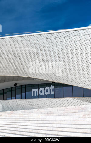 Museum für Kunst, Architektur und Technologie (MAAT), Belem, Lissabon, Portugal Stockfoto
