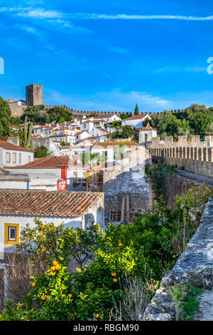 Obidos, Centro, Portugal Stockfoto