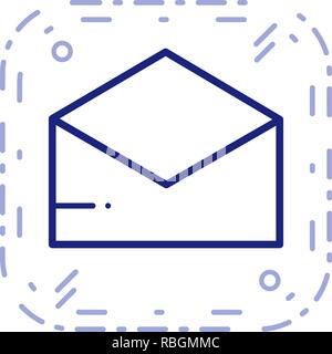Vektor Symbol Briefumschlag Stock Vektor