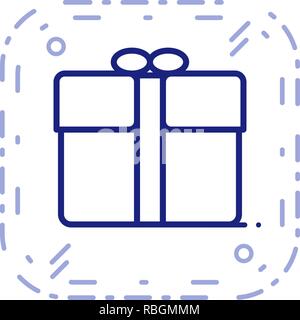Vektor Geschenk Symbol Stock Vektor