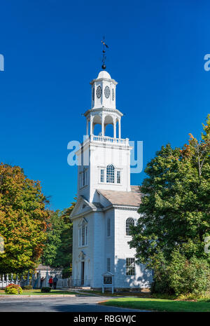 Alte erste Kirche (1805), Bennington, Vermont, USA. Stockfoto