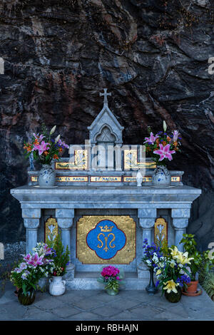 Lourdes Höhle Kishimoto, Katholische Kirche, St. Mary's Cathedral, Bunkyo-Ku, Tokio, Japan Stockfoto