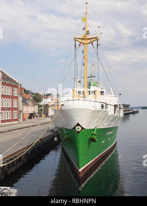 Die alte historische Passagierschiff Sandnes im hafen von Stavanger Norwegen günstig Stockfoto