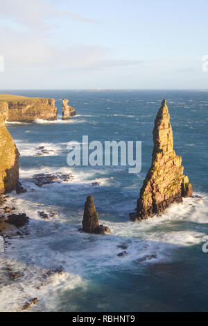 Duncansby Stacks, Caithness Stockfoto