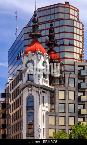 Lavalle Square. Buenos Aires, Argentinien Stockfoto