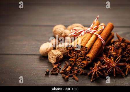 Sortiment von spice Stockfoto