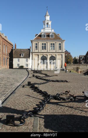 Custom House, King's Lynn, Norfolk, England, Großbritannien Stockfoto