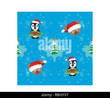 Musterdesign Weihnachten Stock Vektor