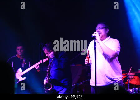 Live Musik Konzert - Rückkehr der P45 Stockfoto