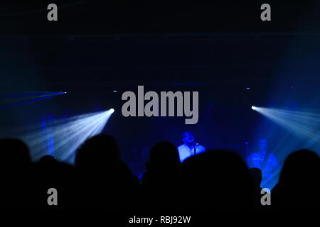 Live Musik Konzert - Rückkehr der P45 Stockfoto