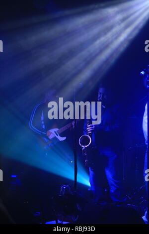 Live Musik Konzert - Rückkehr der P45 Stockfoto