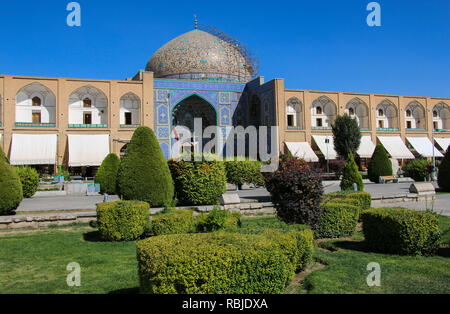 Sheikh Lotfollah Moschee auf Naqsh-e Jahan Platz in Isfahan, Iran Stockfoto