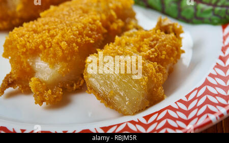 Teochew würzige Stir-Fried Stingray, gebratene Skate Stockfoto