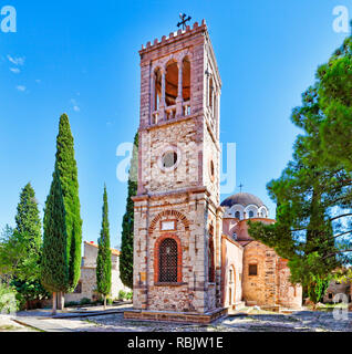 Das Kloster Nea Moni auf Chios Island, Griechenland Stockfoto