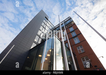 Bürogebäude, Elbspeicher, Stilwerk, Altona, Hamburg, Deutschland, Europa Stockfoto