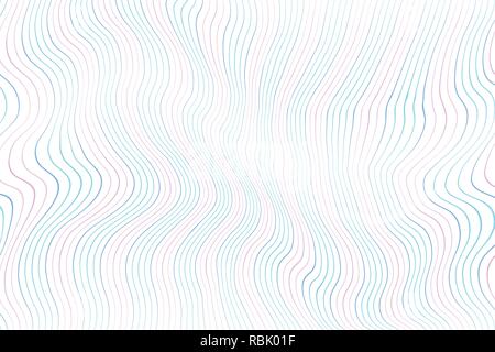 Farbe wellig Hintergrund Stock Vektor