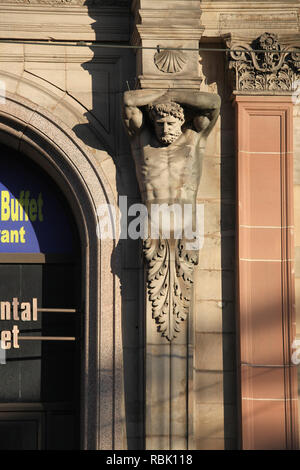 Architektonischen Details von Sheffield United Gas Light Company Bürogebäude in 1874 Stockfoto