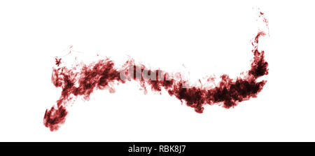 Tinte schwebend im Wasser Stockfoto