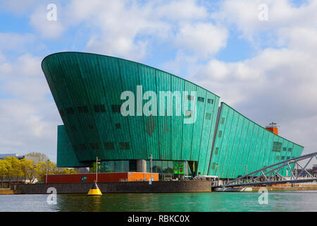 Nemo Science Museum, Amsterdam, Niederlande. Stockfoto